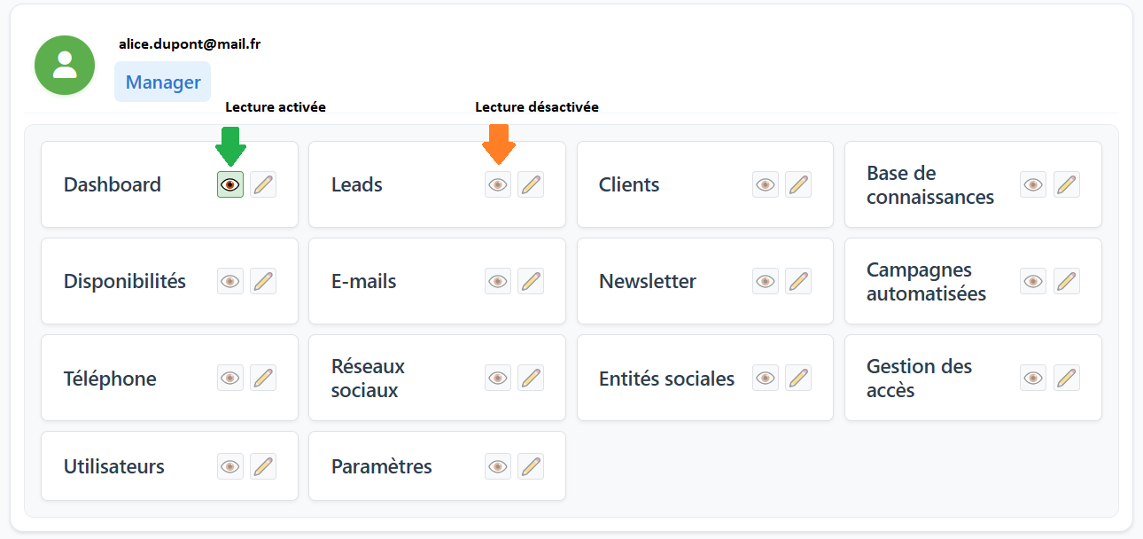Activer et désactiver la lecture