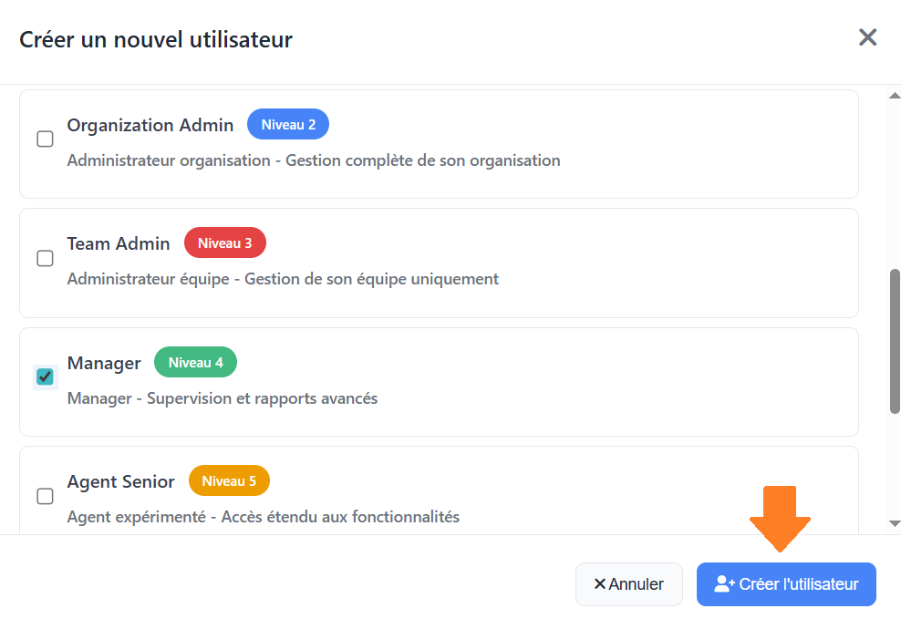 Dashboard, pas encore membre